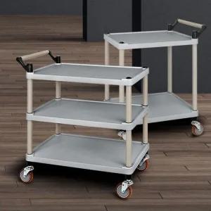 플라스틱써빙카트 신형) 다용도무빙서빙카 주방빈티지 서빙카트 식당카트 써빙카트