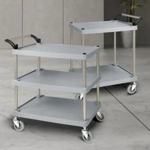 플라스틱써빙카트 주방웨건 식당트레이 음식 트롤리 서빙카트 식당카트 써빙카트