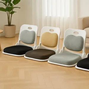 [인터데코]오래 앉아도 편한 접이식 좌식의자 WB660