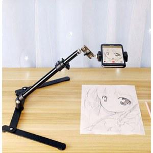 비파괴 북스캐너 거치대 탁상용 교재 실물화상기 스마트폰 도화지 브래킷 항공샷