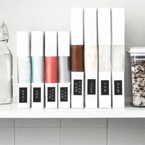 비닐봉투 정리함 케이스형 디스펜서 수납박스 지퍼팩정리