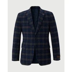 [인디안][INDIAN] 울캐시 혼방 체크 자켓._MIEFU3W9411