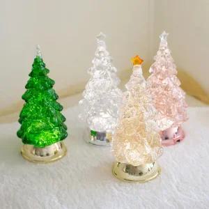 하르딘 파인트리 소 크리스마스 오르골 LED 스노우볼