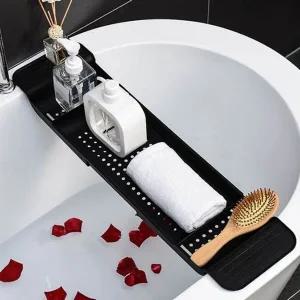 물빠짐 욕조 반신욕 트레이 1P 다용도 거치대 테이블 (WE5C3AB)