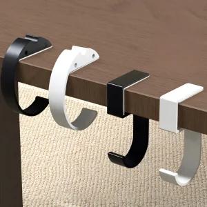 휴대용 책상걸이 무타공 책가방걸이 5자형 2Color