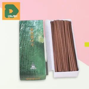 천연 향나무스틱향 허브 집중 편백 향 인센스 스틱 원목 나무 테라피 아로마 릴렉스 명상 방향제 휴식 힐링