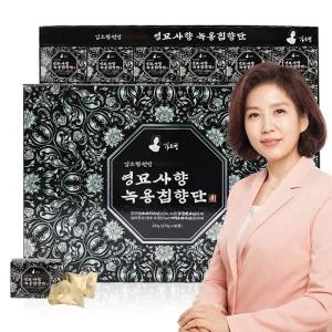 영묘사향 녹용침향단 3.75g x 60환 x 4개