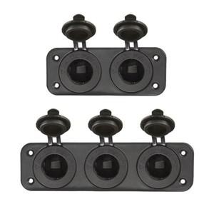 차량용 시거잭 분배기 12V 24V 방수 전원 플러그 소켓 어댑터 1/2/3구 플레이트 패널 마운트 충전기 콘센트