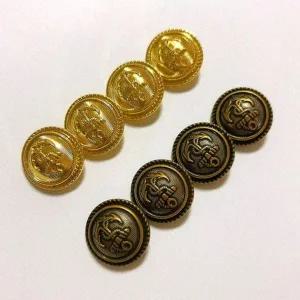 [골드스마일]25mm 코트 단추 교복 단추 금장 정장 단추 빈티지
