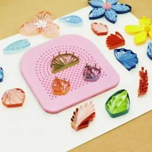 퀼트 접기 가이드 종이 공예 바늘 수제 DIY