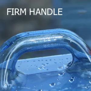 용기 물 수도꼭지가있는 대용량 버킷 여행을위한 통 캠핑 등산장비 8L 병 야외