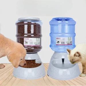 대형 강아지 밥그릇 물그릇 자동 사료통 자율 급식기 대형견