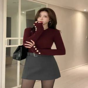 [다바걸][DB made] [더 니트]리에골지울골드니트