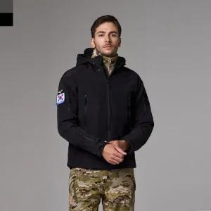 택티컬자켓 남자 바람막이 점퍼-후리스안감 전술자켓 후드 밀리터리룩 전투