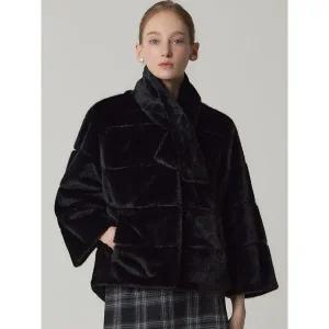 [르오트]벨루아 에코밍크 머플러 세트 자켓_P409700490