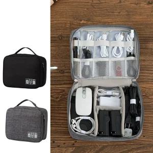 매일잇템 글로벌S 충전기 보조배터리 마우스 화장품 다용도 보관 파우치