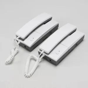 직통 2개 스마일굿 TP-1L9 세트 건전지용 인터폰 소호 상가 음식점 사무실 상호 호출 통화