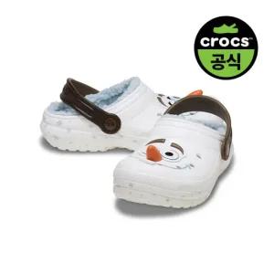 크록스 키즈 프로즌 울라프 라인드 털클로그 K MUL (24FKCL210234)