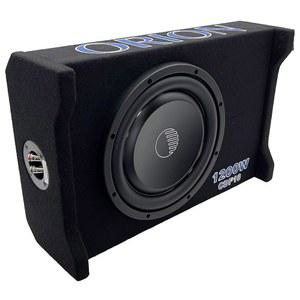 코발트 CDF10 10인치 패시브 다운 파이어링 서브우퍼 인클로저 - 400W RMS/1600W 최대, 자동차 및 트럭용 슬림 밀폐 서브박스, 로우 프로파일 에어 타이트 베이스 얇은 인클로저, 마운트
