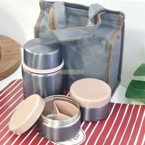 HOTCOM 핫콤 쉐프 보온도시락 세트 0.5L (JBL-1100)