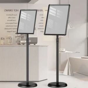 스탠드입간판 안내판 메뉴판 POP A4 A3스텐 스텐 입구 스탠딩 광고판 배너거치대 거치대