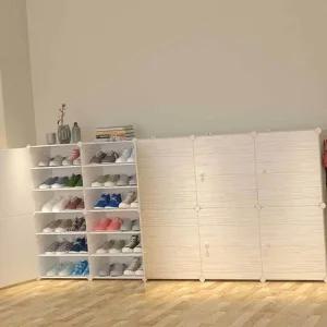 [프로셀러] 현관 신발장 신발 수납 보관함 우드 정리대 조립식