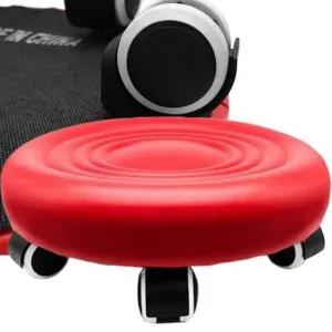 [프로셀러] 레드 작업 보조의자 DY-138 낮은 바퀴달