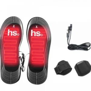 방한 전기 열선 깔창 충전식 usb 충전 깔창 겨울 온열