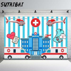 간호사 졸업 배경 병원 학교 파티 사진 부스 스튜디오 소품, 장식