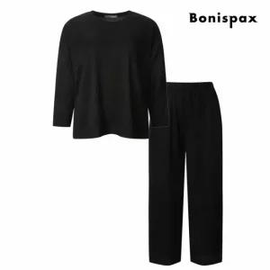 [보니스팍스] 골지 니트 상하의 세트 (XP9ST004M0)
