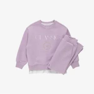 키즈트레이닝세트 HQK NK9YE4803G-88 NBgC 기모 레이어드 크롭 셋업