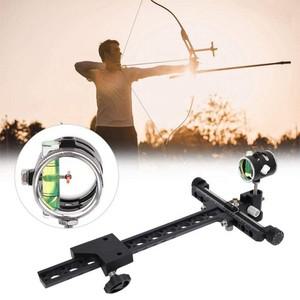 TopointTP8510 양궁 타겟 1 핀 0.059 & quot 컴파운드 보우 리커브 보우 사이트 마이크로 조정 롱 폴 사냥