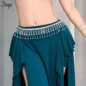 라인댄스 랩 스커트 스카프 반바지 부티 태슬 벨리 액세서리 편안한 느낌의 댄스 여성