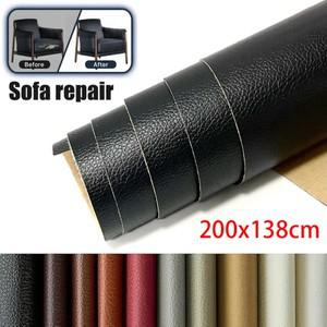 200x138cm 소파 마그네틱 접착 가죽 수리 테이프 DIY 자동차 좌석 패치 가방 홈 시트