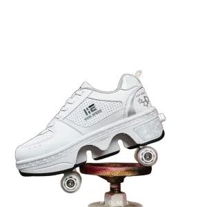 성인용 바퀴달린신발 롤러슈즈 바퀴 달린 운동화 더블휠