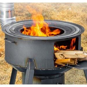 드럼통 화로 옛날화로 화목 캠핑 농촌 바베큐 선물 아궁이 무쇠화로 다리삽입형 드럼통화덕