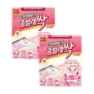 컴배트 좀벌레싹 서랍장용 아로마 40개입 x2개