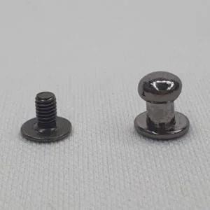 공예체험 가죽공예 부자재 단추 솔트레지 흑니