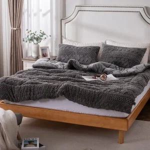 [신세계라이브쇼핑][벨리에르] 스칸디K 극세사 침구 풀세트(퀸)