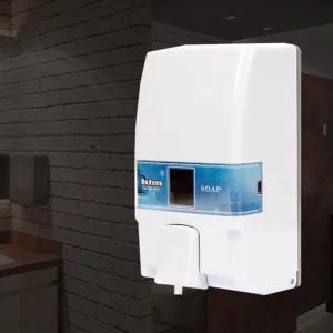 HTM911 리필 비누용기/워시/디스펜서/자동/세제/비누/손세정제/비누통/거품/핸드/화장실/케이스/용기/공용