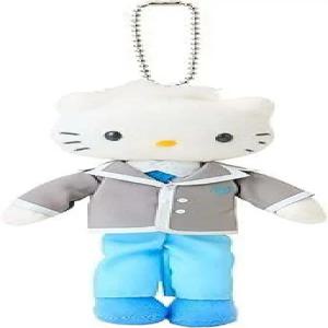 산리오 헬로키티 인형키링 봉제 디어다니엘 마스코트홀더 백참 가방꾸미기 112739 일본직구