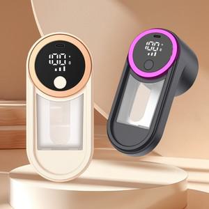 의류용 린트 리무버 3 속도 LED 디지털 전기 펠렛 보풀 제거제 충전식 퍼즈 패브릭 면도기 스웨터 헤어