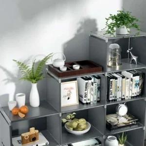 책장 조립식 사무실 다용도 책꽂이 수납장 틈새 인테 책장 책꽂이 미니책장 틈새책장 책커버