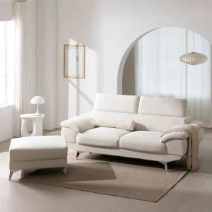 목받침 각도조절 3인쇼파  스툴포함  TP1048