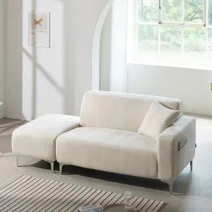 관리가 편한 아쿠아텍스 쇼파  2인+스툴  TP1052