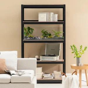 스피드랙 다용도 5단 철제 선반 100 x 40 x 180cm - 블랙 코스트코