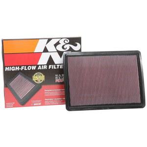 K&N 엔진 에어 필터: 재사용 가능, 매 75,000마일 청소, 세척 프리미엄, 교체용 자동차 2016-2019 현대/기아차(아이오닉, 니로)와 호환, 33-3077