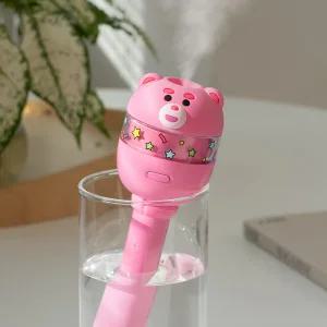 아쿠아보틀 스틱형 무선 가습기 휴대용 탁상용 무드등 저소음 미니 가습기