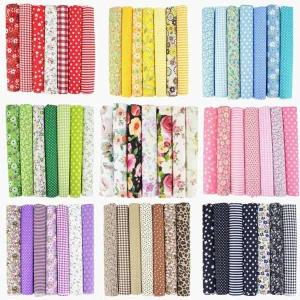 원단 천 면 DIY 셀프 조각 세트 만들기 사각 7장