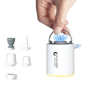 무선에어펌프 공기주입기 FLEXTAILGEAR TINY PUMP X - 풀 플로트 에어 매트리스 진공 가방용 충전식 1300mA